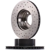 Image de BREMBO 09.6924.1X Disque de frein perforé/ventilé de l'intérieur, revêtu, à haute teneur en carbone, avec vis/boulons