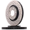 Image de BREMBO 09.7012.1X Disque de frein perforé/ventilé de l'intérieur, revêtu, à haute teneur en carbone, avec vis/boulons