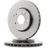 Image de BREMBO 09.8411.1X Disque de frein Essieu avant, perforé/ventilé de l'intérieur, revêtu, à haute teneur en carbone, avec vis/boulons