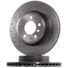 Image de BREMBO 09.9581.1X Disque de frein perforé/ventilé de l'intérieur, revêtu, à haute teneur en carbone, avec vis/boulons