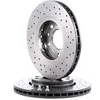 Image de BREMBO 09.A727.1X Disque de frein perforé/ventilé de l'intérieur, revêtu, à haute teneur en carbone, avec vis/boulons