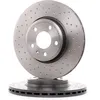 Image de BREMBO 09.A820.1X Disque de frein perforé/ventilé de l'intérieur, revêtu, à haute teneur en carbone, avec vis/boulons