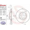 Image de BREMBO 09.9447.11 Disque de frein ventilé de l'intérieur, revêtu, à haute teneur en carbone