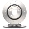 Image de BREMBO 08.A759.1X Disque de frein perforé, revêtu, avec vis/boulons