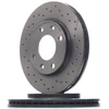 Image de BREMBO 09.5196.1X Disque de frein perforé/ventilé de l'intérieur, revêtu, avec vis/boulons