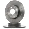 Image de BREMBO 08.5085.31 Disque de frein perforé, revêtu, avec vis/boulons