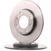 Image de BREMBO 08.5334.11 Disque de frein plein, revêtu, avec vis/boulons