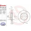 Image de BREMBO 09.A148.41 Disque de frein ventilé de l'intérieur, revêtu