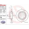 Image de BREMBO 09.B507.11 Disque de frein ventilé de l'intérieur, revêtu, à haute teneur en carbone, avec vis/boulons