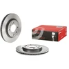 Image de BREMBO 09.5196.11 Disque de frein ventilé de l'intérieur, revêtu, avec vis/boulons