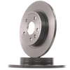 Image de BREMBO 08.B357.11 Disque de frein plein, revêtu, avec vis/boulons