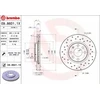 Image de BREMBO 09.8601.1X Disque de frein perforé/ventilé de l'intérieur, revêtu, avec vis/boulons