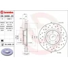 Image de BREMBO 09.9468.2X Disque de frein perforé/ventilé de l'intérieur, revêtu, à haute teneur en carbone