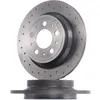 Image de BREMBO 08.7765.1X Disque de frein perforé, revêtu, avec vis/boulons