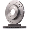 Image de BREMBO 09.A968.2X Disque de frein perforé/ventilé de l'intérieur, revêtu