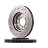 Image de BREMBO 09.A721.1X Disque de frein perforé/ventilé de l'intérieur, revêtu, à haute teneur en carbone