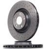 Image de BREMBO 09.8841.3X Disque de frein Essieu avant, perforé/ventilé de l'intérieur, revêtu, à haute teneur en carbone, avec vis/boulons