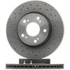 Image de BREMBO 09.A455.1X Disque de frein perforé/ventilé de l'intérieur, revêtu, avec vis/boulons