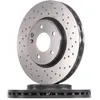 Image de BREMBO 09.8304.1X Disque de frein perforé/ventilé de l'intérieur, revêtu, à haute teneur en carbone, avec vis/boulons