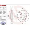 Image de BREMBO 09.9159.2X Disque de frein perforé/ventilé de l'intérieur, revêtu, à haute teneur en carbone, avec vis/boulons