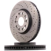 Image de BREMBO 09.8402.1X Disque de frein perforé/ventilé de l'intérieur, revêtu