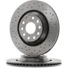 Image de BREMBO 09.A200.1X Disque de frein perforé/ventilé de l'intérieur, revêtu, à haute teneur en carbone, avec vis/boulons