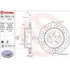 Image de BREMBO 09.7813.1X Disque de frein perforé/ventilé de l'intérieur, revêtu, à haute teneur en carbone