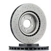 Image de BREMBO 09.8485.1X Disque de frein perforé/ventilé de l'intérieur, revêtu, à haute teneur en carbone