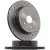 Image de BREMBO 09.7813.2X Disque de frein perforé/ventilé de l'intérieur, revêtu, à haute teneur en carbone