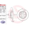 Image de BREMBO 08.B653.11 Disque de frein plein, revêtu, avec vis/boulons