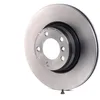 Image de BREMBO 09.C116.11 Disque de frein ventilé de l'intérieur, revêtu, à haute teneur en carbone, avec vis/boulons
