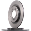 Image de BREMBO 08.C250.11 Disque de frein plein, revêtu, à haute teneur en carbone, avec vis/boulons
