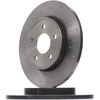 Image de BREMBO 08.9734.1X Disque de frein perforé, revêtu, à haute teneur en carbone