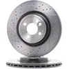 Image de BREMBO 09.B754.21 Disque de frein rainuré/perforé, revêtu, à haute teneur en carbone