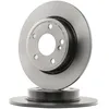 Image de BREMBO 08.B347.41 Disque de frein plein, revêtu, à haute teneur en carbone, avec vis/boulons