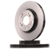 Image de BREMBO 09.A455.11 Disque de frein ventilé de l'intérieur, revêtu, avec vis/boulons