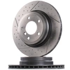 Image de BREMBO 09.C246.11 Disque de frein rainuré/perforé, revêtu, à haute teneur en carbone, avec vis/boulons