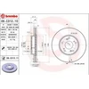 Image de BREMBO 09.C312.11 Disque de frein ventilé de l'intérieur, revêtu, avec vis/boulons