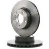 Image de BREMBO 09.C649.11 Disque de frein ventilé de l'intérieur, revêtu, à haute teneur en carbone, avec vis/boulons