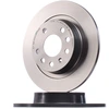 Image de BREMBO 08.D080.11 Disque de frein plein, revêtu, avec vis/boulons