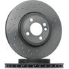 Image de BREMBO 09.A047.3X Disque de frein perforé/ventilé de l'intérieur, revêtu, à haute teneur en carbone