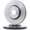 Image de BREMBO 09.A758.1X Disque de frein perforé/ventilé de l'intérieur, revêtu, à haute teneur en carbone, avec vis/boulons