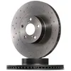 Image de BREMBO 09.A921.1X Disque de frein perforé/ventilé de l'intérieur, revêtu, à haute teneur en carbone