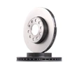 Image de BREMBO 09.C547.11 Disque de frein ventilé de l'intérieur, revêtu, à haute teneur en carbone, avec vis/boulons