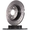 Image de BREMBO 08.9460.71 Disque de frein perforé, revêtu, avec vis/boulons