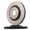 Image de BREMBO 09.8004.4X Disque de frein XTRA LINE - Xtra perforé/ventilé de l'intérieur, revêtu, à haute teneur en carbone, avec vis/boulons