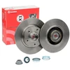 Image de BREMBO 08.B391.27 Disque de frein PRIME LINE - With Bearing Kit plein, avec vis/boulons