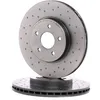 Image de BREMBO 09.8665.1X Disque de frein XTRA LINE - Xtra perforé/ventilé de l'intérieur, revêtu, à haute teneur en carbone