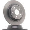 Image de BREMBO 08.N257.41 Disque de frein plein, revêtu