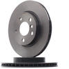 Image de BREMBO 09.D208.11 Disque de frein PRIME LINE - UV Coated ventilé de l'intérieur, revêtu, à haute teneur en carbone, avec vis/boulons